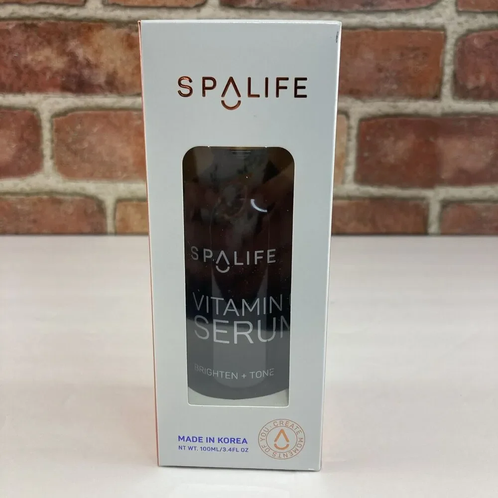 Spa Life Vitamin C Serum Brighten Tone‎ Glowup Luminous 3.4 fl oz Made In Korea